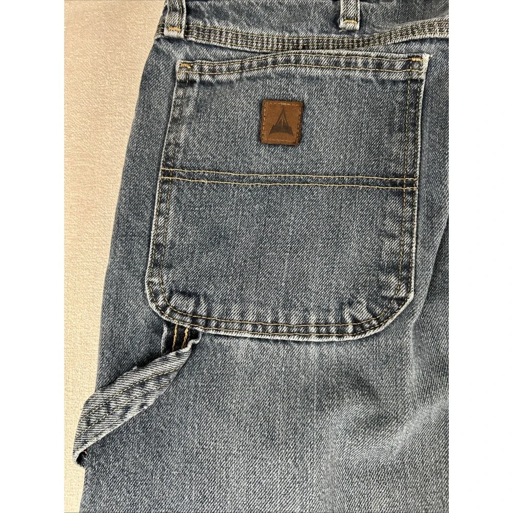 Wrangler Rugged Wear Carpenter Denim Mens Jeans 38x34 (Actual 36x32)‎